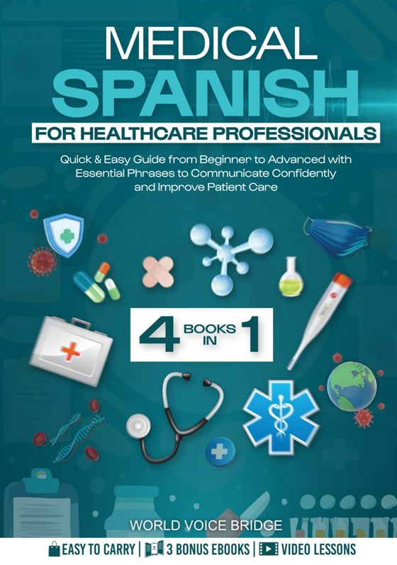 Medical Spanish for Healthcare Professionals, book cover