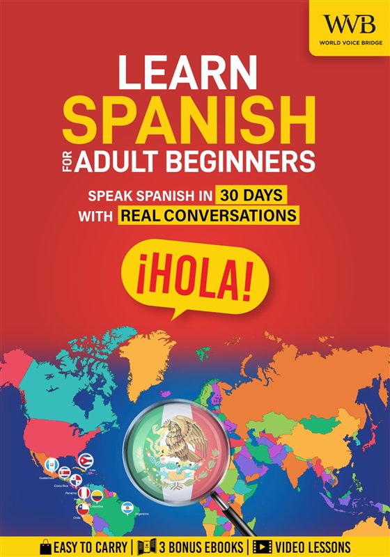 Learn Spanish for Adult Beginners, Book 2 cover